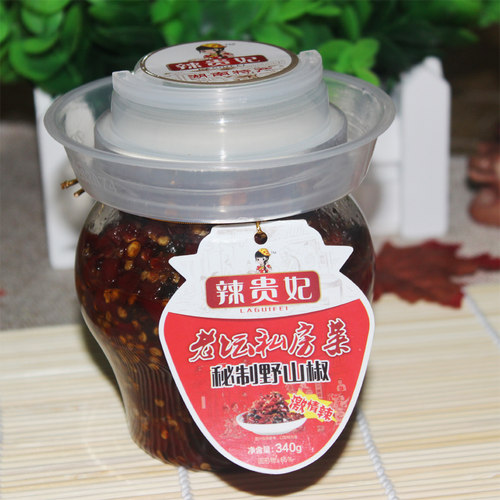 辣贵妃340克豆豉拌面酱野山椒