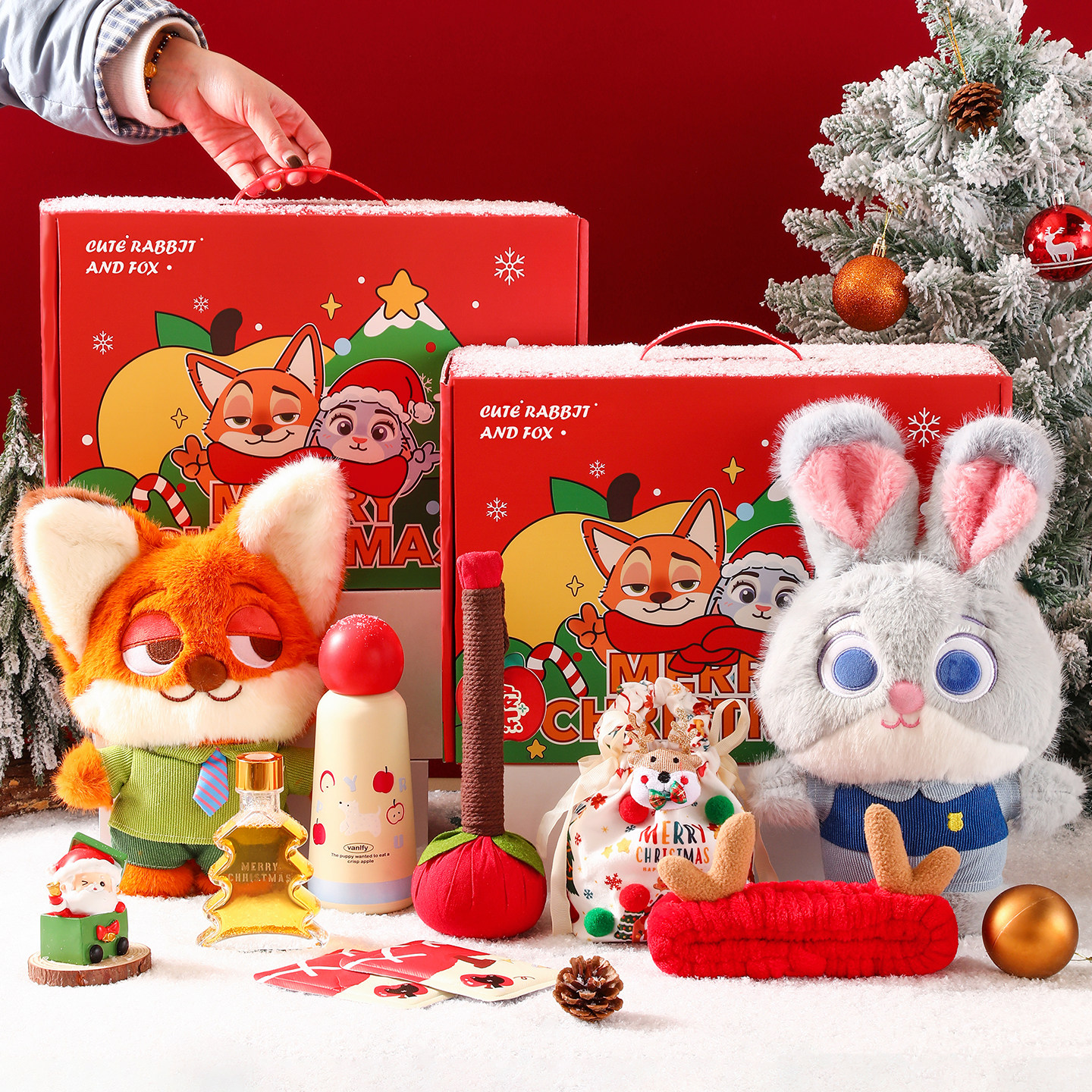 2025新款圣诞节礼物疯狂动物城大礼包送女朋友儿童平安夜实用礼盒
