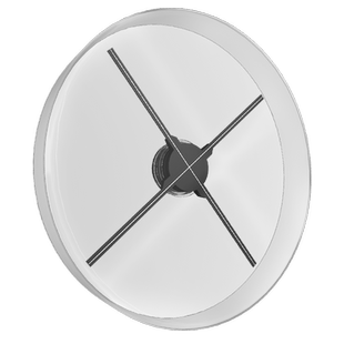 3D旋转式投影全息广告机风扇式裸眼 42/50/56/65/100cm专用保护罩