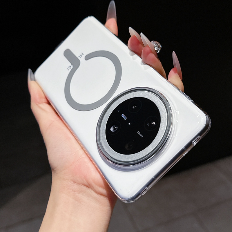 华为mate70pro亚克力简约磁吸壳