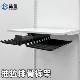 金属衣柜可抽拉伸缩排骨裤 抽架 架家用内置滑轨防滑多功能置物裤