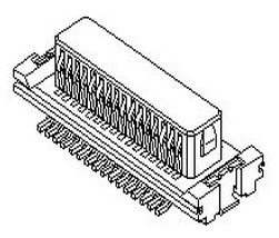 54434-0608 544340608 0.5mm间距60p莫仕molex进口原装连接器现货