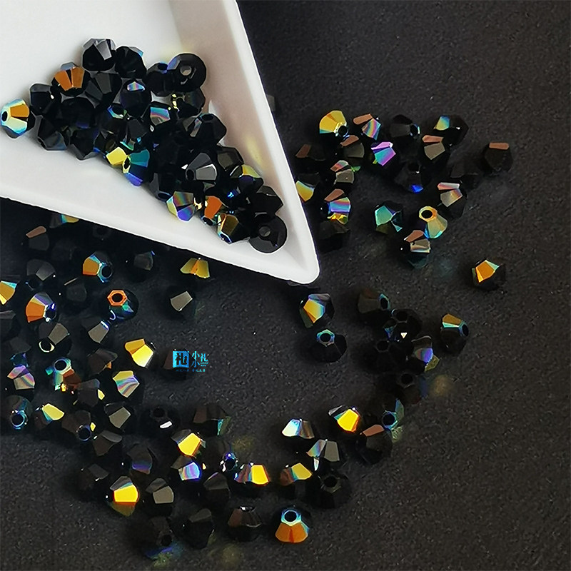 施华洛元素3mm法式diy挂配件刺绣