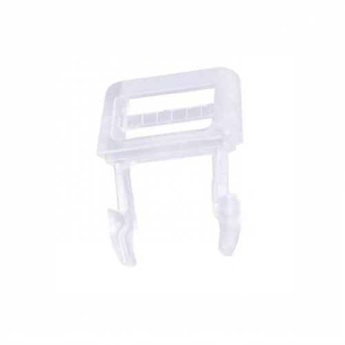 透明塑料插扣配件-公扣