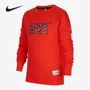 耐克正品 卫衣DH1385 NSW FLEECE大童圆领休闲新年款 606 CLUB Nike