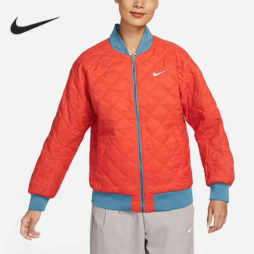 Nike/耐克正品春季新款女子运动休闲双面穿外套DV7877-440