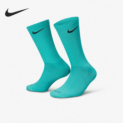 Nike/耐克正品新款男女跑步吸湿排汗舒适运动袜一双装DC3534-392