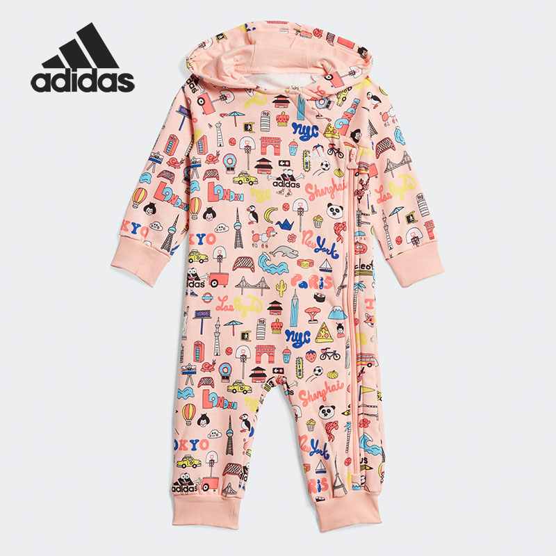 Adidas/阿迪达斯婴童运动连体衣