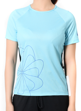 Nike/耐克正品夏季新款女童舒适圆领休闲运动短袖T恤 938910-654