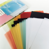 手写打卡sheen手帐彩色硫酸纸 描图纸素材拼贴纸印章纸描红牛油纸