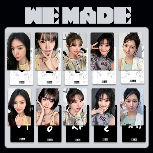 IDLE女娃WE MADE周边特典自印3寸小卡 k4幸运卡特典卡I-dle宋雨琦