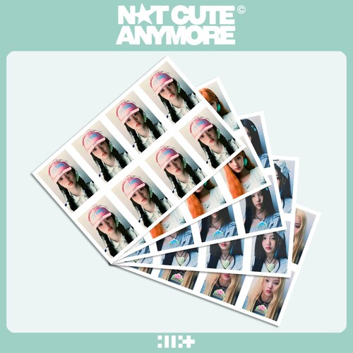 ILLIT礼Not Cute Anymore周边一寸照片 Withmuu 特典证件照自印