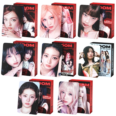 127张BABYMONSTER3寸自印双面高颜小卡贴纸 CHOOM AHYEON郑雅娴