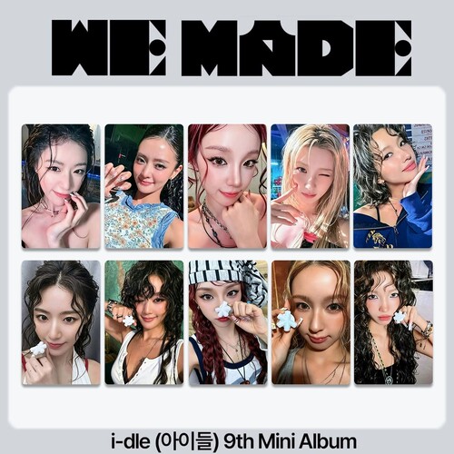 娃 IDLE专辑打歌卡 WE MADE幸运卡 周边自印小卡 宋雨琦 叶舒华