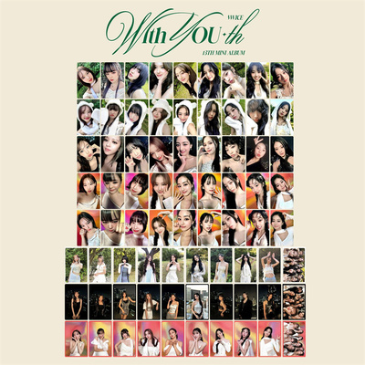 Twice迷你13辑With YOU-th专辑小卡林娜琏俞定延平井桃周边随机卡