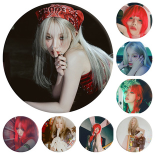 饰 SOIO专辑徽章吧唧马口铁胸章自制周边胸针衣服装 宋雨琦 YUQ1