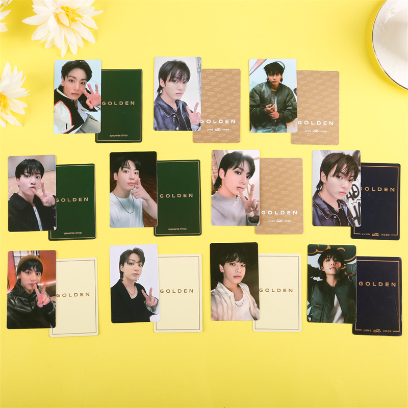 JUNGKOOK单人SOLO明信片收藏卡果果照片卡周边自制同款小卡明信片