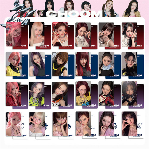 BABYMONSTER专辑 CHOOM周边小卡自印随机卡 AHYEON ASA照片卡宝怪