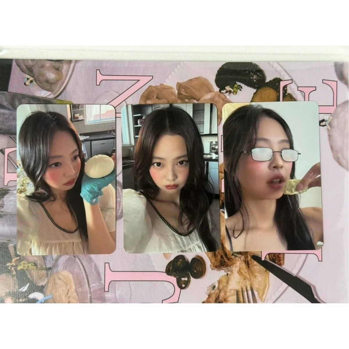 金珍妮JENNIE MEMBERSHIP KIT会员礼自印3寸小卡wvs特典卡收藏卡
