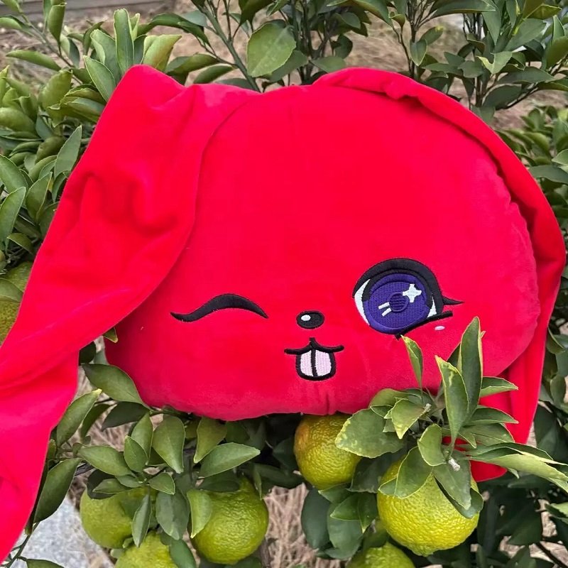 IDLE 宋雨琦合集同款solo2快闪gigi同款玩偶抱枕红兔子挂件周边