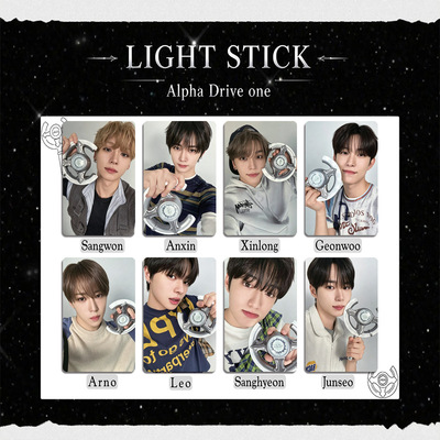 ALD1 应援灯3寸小卡特典卡明信片ALPHA DRIVE ONE卡片自印快闪卡