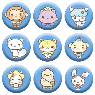 Hearts2Hearts心妹管娃H2H自制周边徽章胸章卡通胸针吧唧谷子胸章