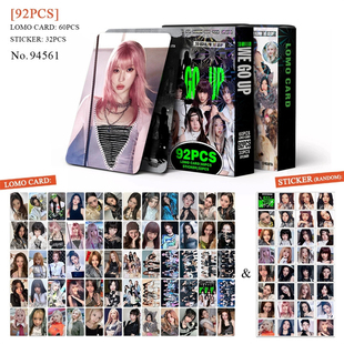宝怪BABYMONSTER专辑WE GO UP明信片92张周边照片卡收藏卡贴纸