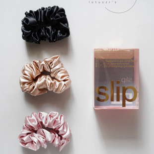 北京经典【整盒】SLIP真丝发绳发圈头绳大肠丝滑新款限量官网正品