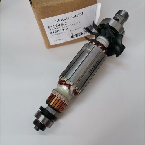 牧田木工修边机RT0702C转子RT0700C转子牧田原厂正品515843-2