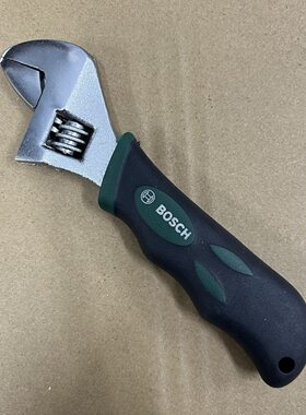 博世活动扳手工具多功能万用开口板子万能活口卫浴板手短柄扳手