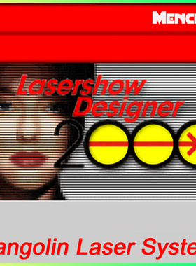 美国穿山甲PangolinLD2000软体QM2000硬件灯光师动画激光控制软件