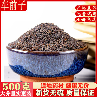 中药材车前子500克 牛么草子车轱辘草子车前仁野生正品车前子茶