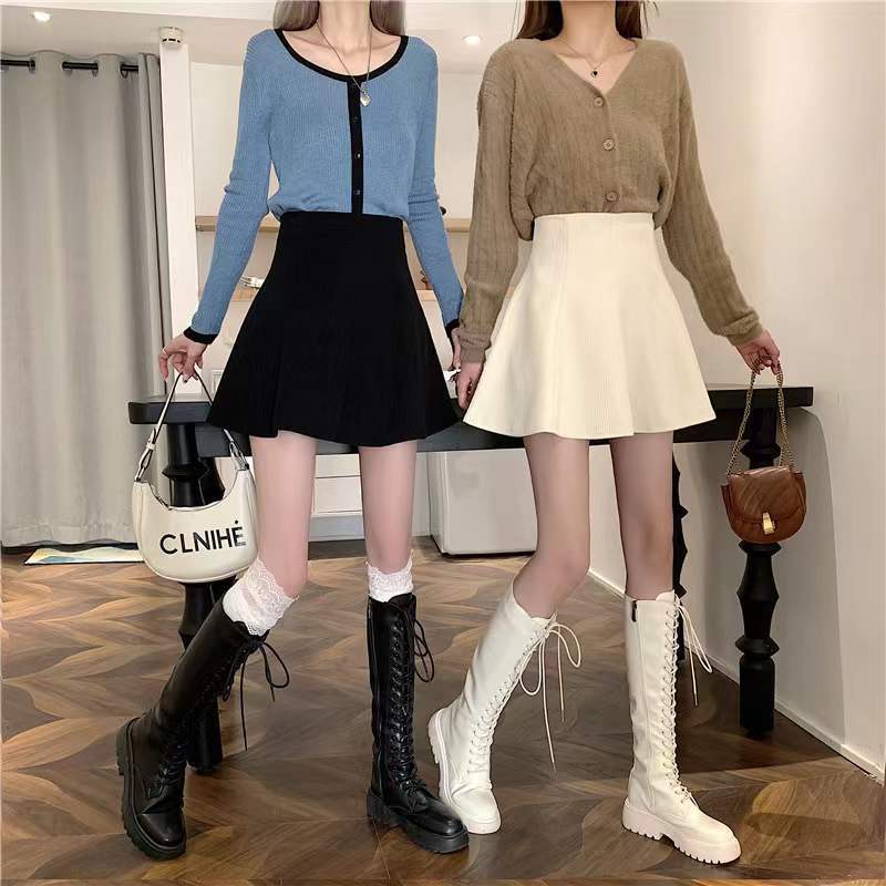 短裙A型甜美复古显瘦限时优惠