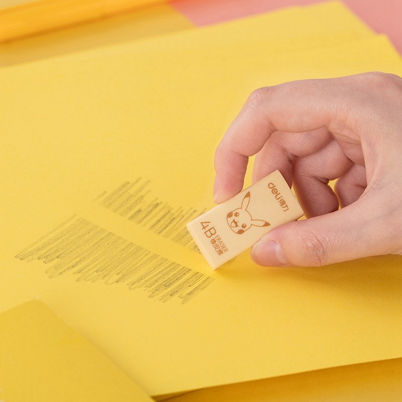 橡皮擦学生专用擦得干净不留痕4b美术橡皮绘图绘画无碎屑创意卡通可爱