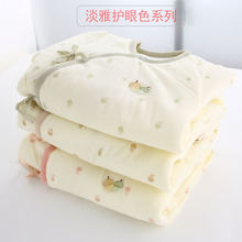 初生新生婴儿儿衣服春秋冬装纯棉冬季宝宝加厚保暖套装连体衣哈衣