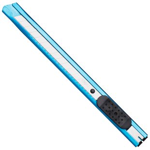 得力2066小号美工刀快递裁纸壁纸手工小刀不锈钢开箱器美功削笔刀割纸刀收缩拆封刀