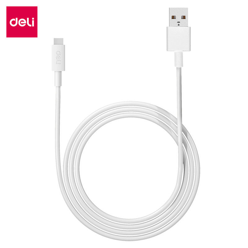 得力83312安卓苹果手机数据线华为小米Type-C快充PD头适用ipad充电器线83315 83316充电头5W10W电源适配器