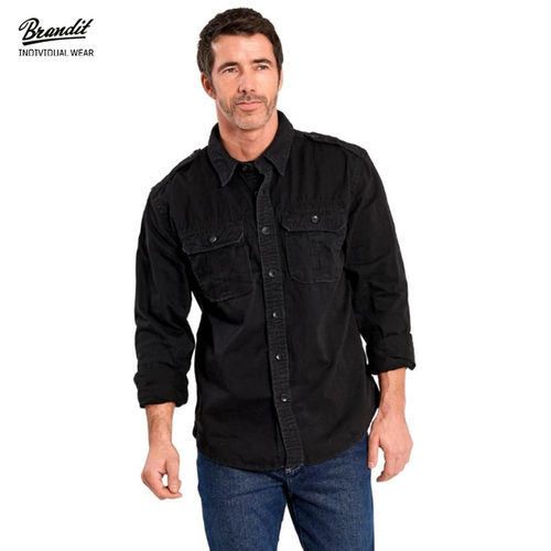 Brandit德国水洗长袖衬衫外套