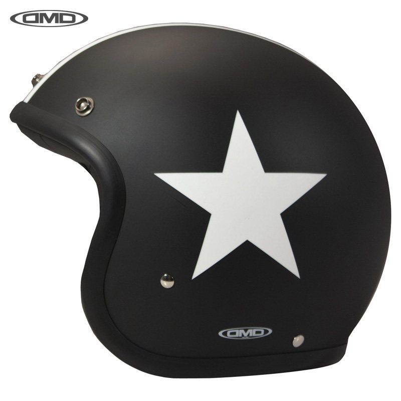 意大利DMD Retro复古半盔户外骑行头盔安全帽