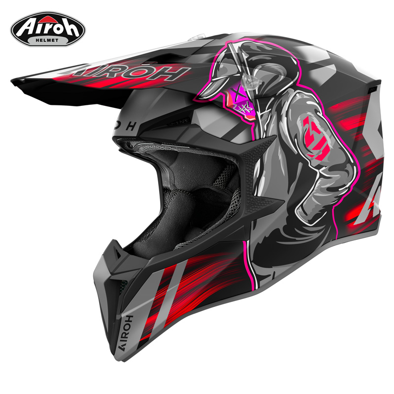 意大利Airoh Wraaap越野头盔户外骑行头盔拉力盔安全帽