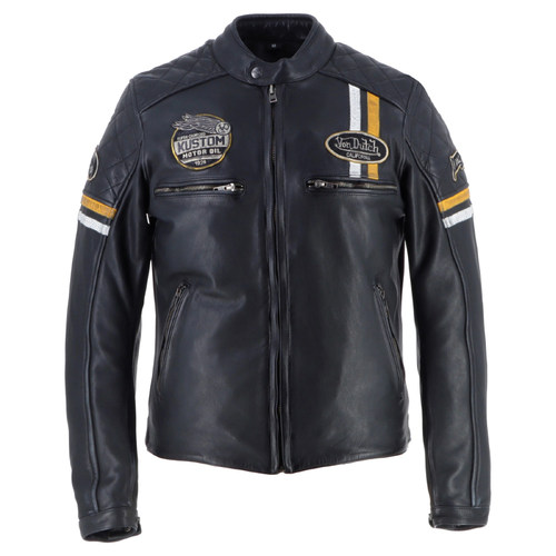 helstons Von Dutch Race Now复古宽松休闲骑行夹克外套