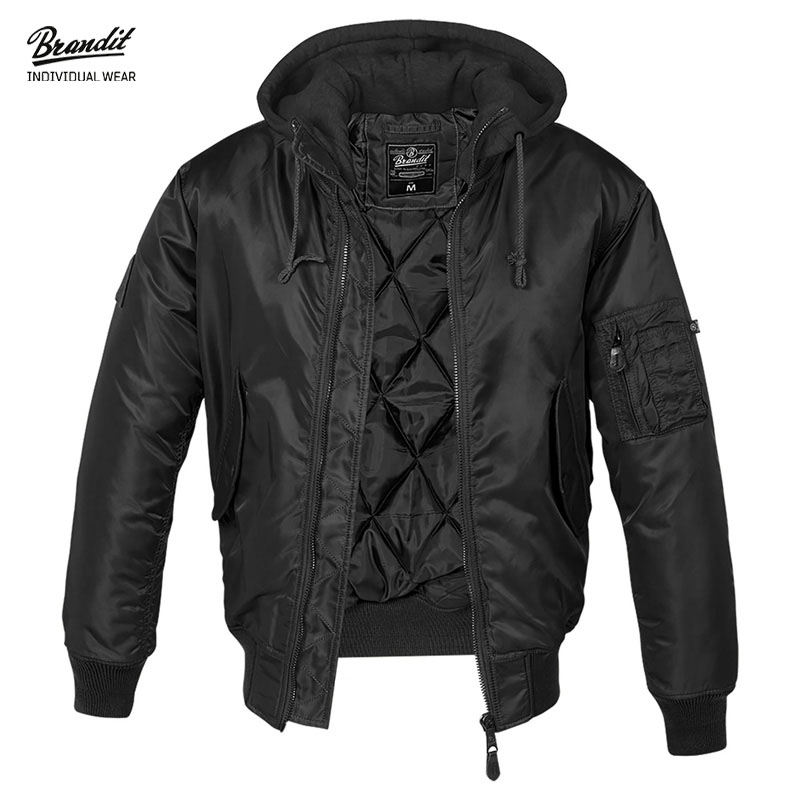 Brandit德国男士外套连帽摩托车