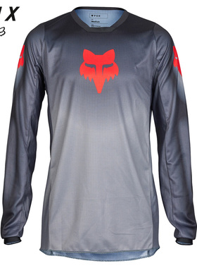 美国Fox 180 Interfere越野骑行上衣男长袖套头衫吸湿排汗骑行服