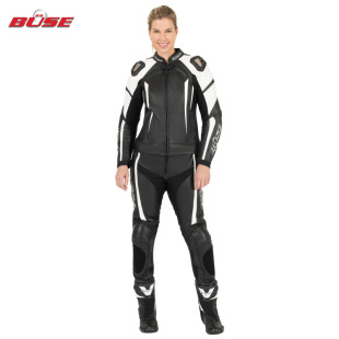 皮夹克皮裤 德国Buse 女士2件套皮衣骑行服套装 Pro Speed