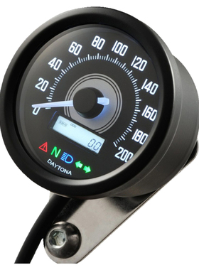 DAYTONA VELONA60车速表车辆骑行计数器高达 200KM/H