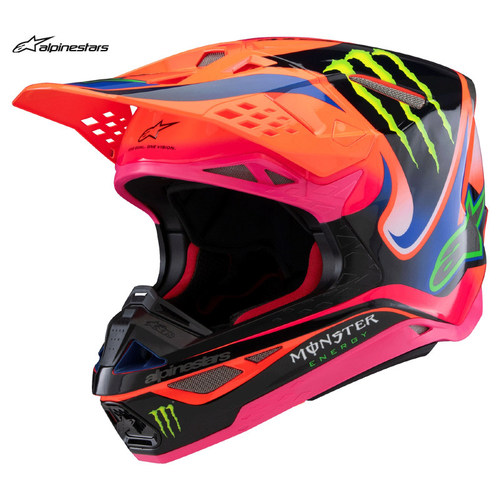 意大利A星Alpinestars Supertech M10碳纤维越野骑行盔户外冒险探