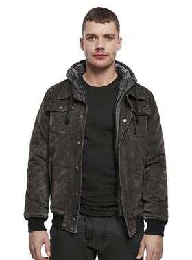 德国Brandit Dayton连帽休闲夹克外套日常通勤骑行外套