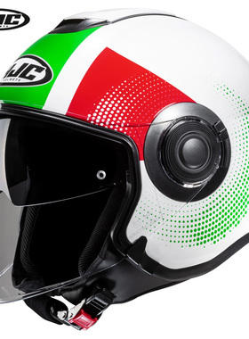 韩国HJC i40 N Pyle半盔户外骑行头盔安全帽3/4盔