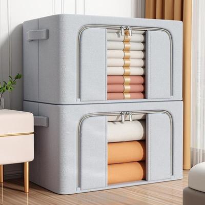 宿舍衣服收纳箱专用大容量学生视窗收纳袋牛津布被褥防霉整理超大