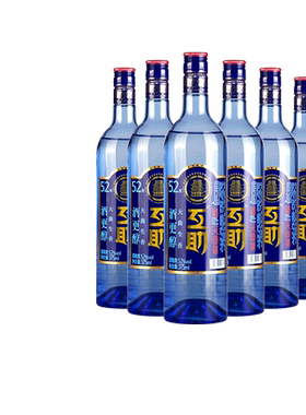 互助高原青稞酒52度清香型大曲375ml*6小黑瓶光瓶白酒青海特产